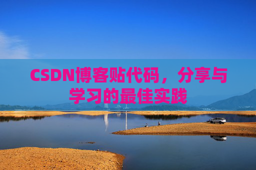 CSDN博客贴代码，分享与学习的最佳实践